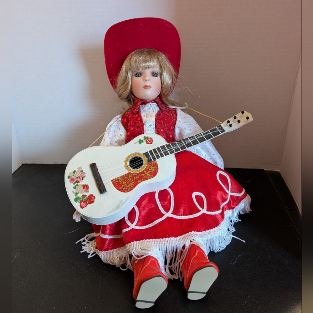 Ruby Cowgirl Musical Doll